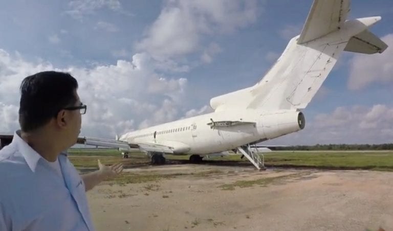 Conoce el avión ‘embrujado’ en el aeropuerto de Cancún