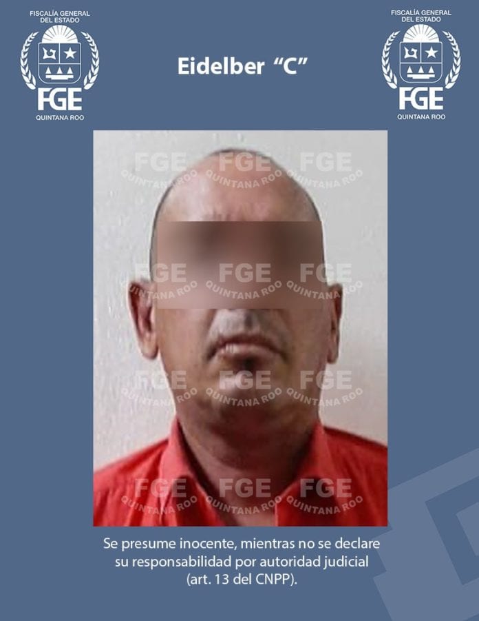 Fue capturado en Cancún un presunto delincuente acusado de feminicidio en grado de tentativa, informó la FGE de Quintana Roo.