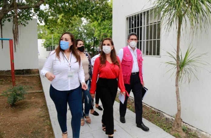 Como parte del compromiso del gobierno municipal de brindar atención integral a las mujeres benitojuarenses, la Presidente Municipal Mara Lezama realizó un recorrido por las instalaciones del Centro Especializado para la Atención a la Violencia (C.E.P.A.V) que en lo que va de la administración ha atendido a 5 mil 384 usuarios víctimas de violencia y es administrado por el Sistema para el Desarrollo Integral de la Familia (DIF) de Benito Juárez.