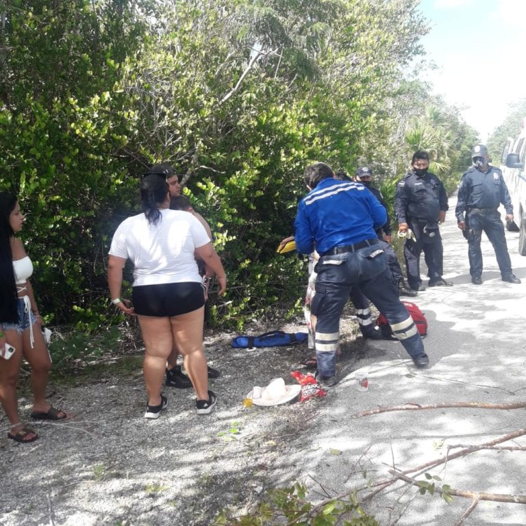 Niño de 6 años fallece tras volcar un vehículo en Cozumel