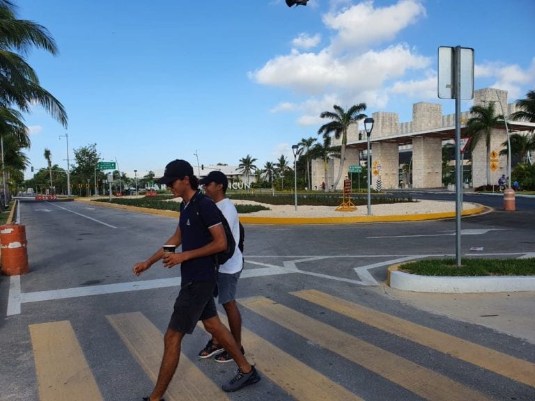 Empresarios apuntan contra la nueva glorieta del Bulevar Kukulcán