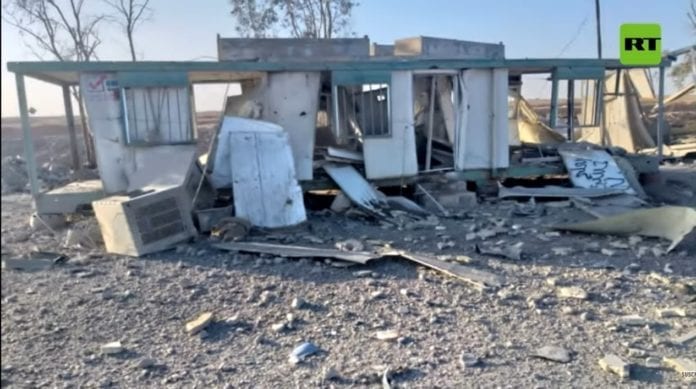 Bombardeo de EEUU en Siria