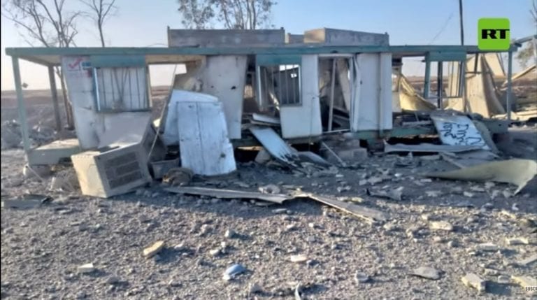 Bombardeo de EEUU en Siria