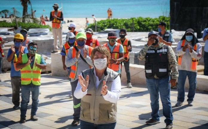 Con diversas acciones es como las autoridades del municipio que encabeza Laura Beristain le han cumplido a la gente de Playa del Carmen