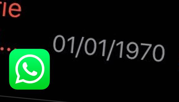 ¡Usuarios reciban notificaciones de 1970! Por error en WhatsApp