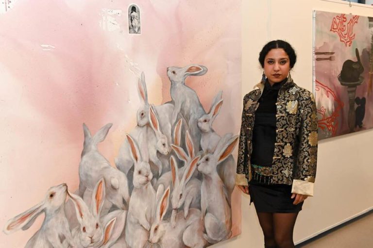 Pintora playense Daniela Jáuregui invita a la exposición virtual "Hope" de Kúpula Art México.