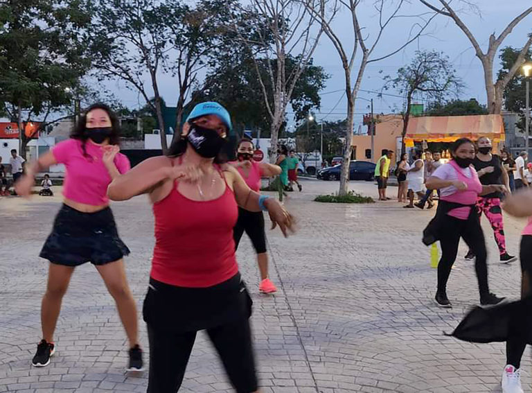 Realiza IMM Cancún “Un Billón de Pie” para combatir violencia de género