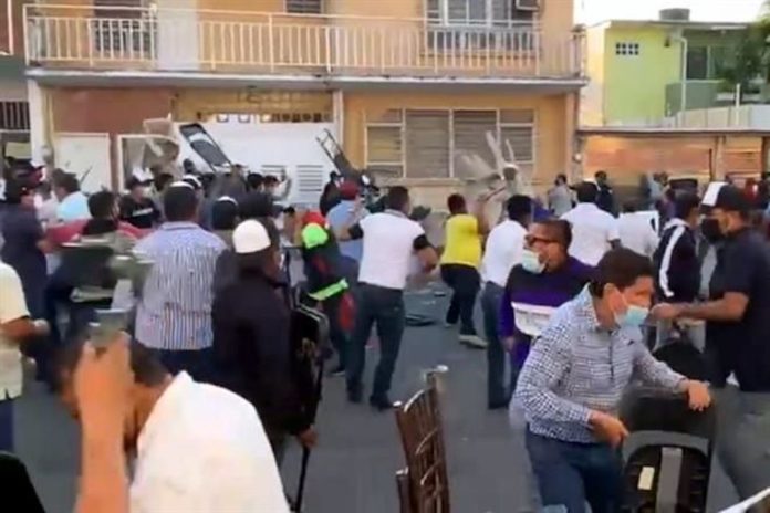 Surgen más video del encontronazo entre panistas de Veracruz