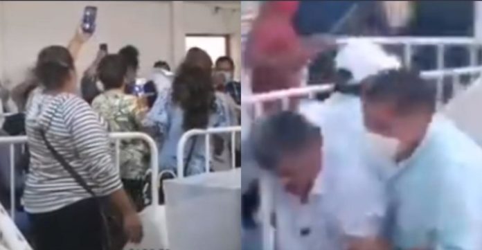 La elección interna del PAN en Veracruz acabó a los golpes; un precandidato acusa a otro de mandar a estos grupos de choque