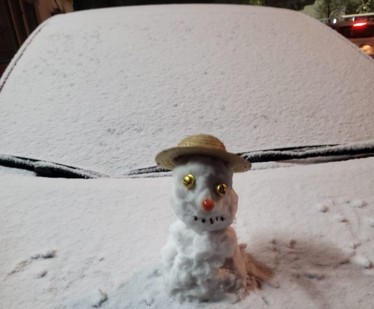 Cae fuerte nevada en Nuevo León y Coahuila a causa de la novena tormenta invernal