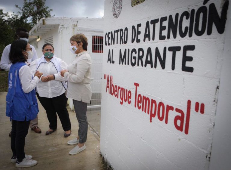 Playa del Carmen tiene el único refugio temporal para migrantes en el sureste