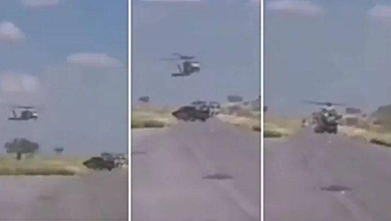 Sicarios del Cártel del Noreste intentan derribar helicóptero militar en Tamaulipas