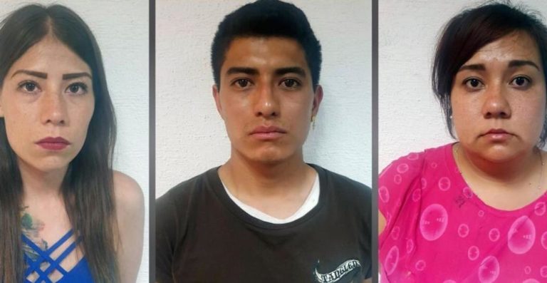 Fueron sentenciadas a 47 años de cárcel por extorsión estas tres personas, quienes se ostentaban como integrantes del Cártel del Golfo