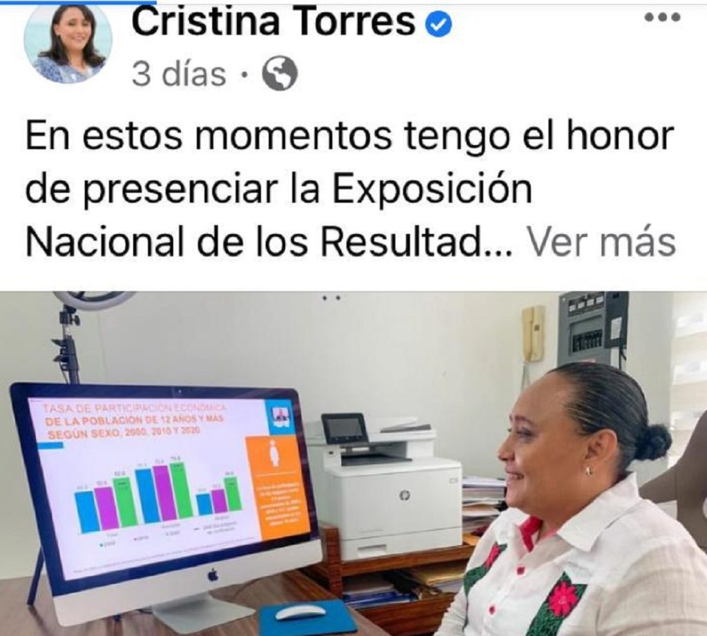 Guerra sucia contra Cristina Torres: Lanzan Fake News sobre su registro con Morena.