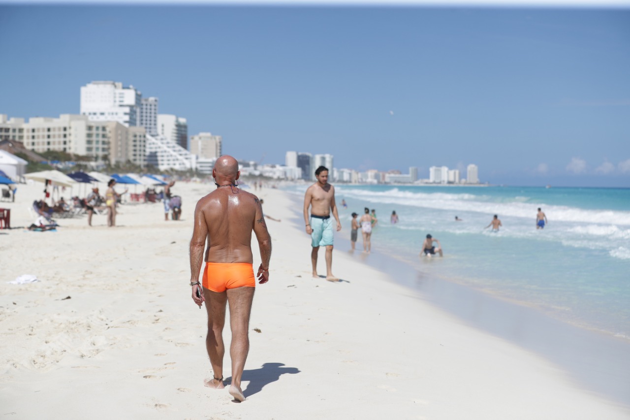 ¡Día caluroso para el Caribe Mexicano! Aunque se aproxima otro Frente Frío
