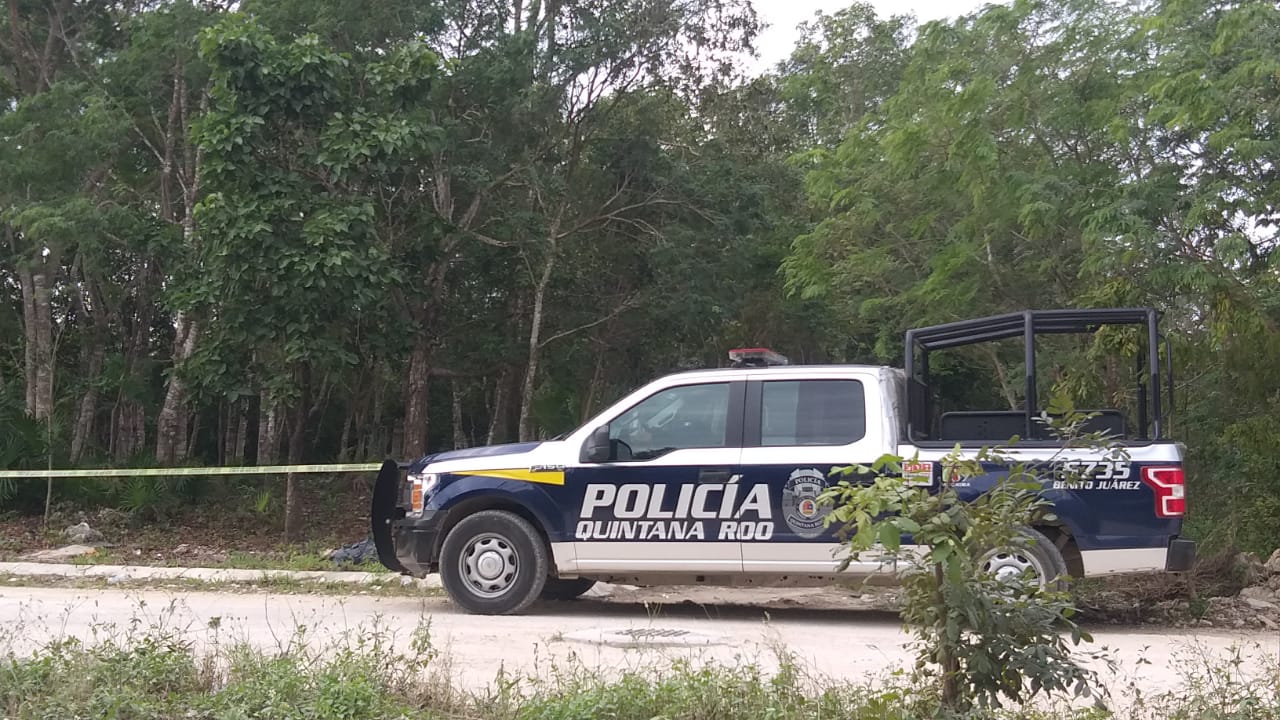 Encuentran dos cuerpos amarrados en Cancún en la Supermanzana 206
