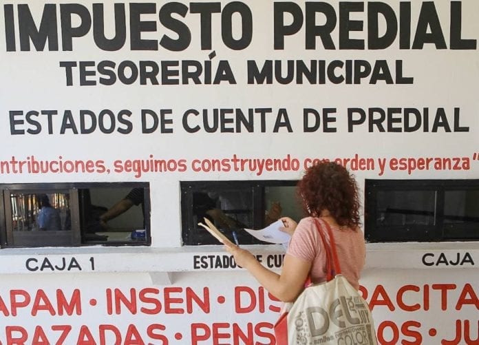 El gobierno de Laura Beristain ha prolongado hastas este mes de abril el programa de estímulos fiscaleas en Playa del Carmen