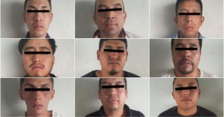Cayeron nueve extorsionadores que amenazaban gente en el Edomex; supuestamente pertenecen al CJNG de "El Mencho"