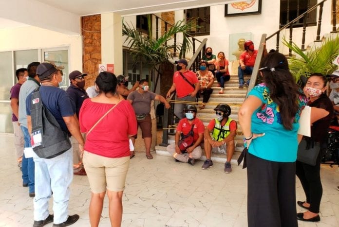 Empleados carrilloportenses acusan falta de pago y regidores piden comparecencia del tesorero