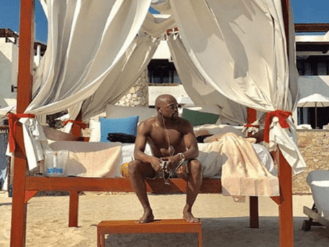 Floyd Mayweather está de vacaciones en Cancún