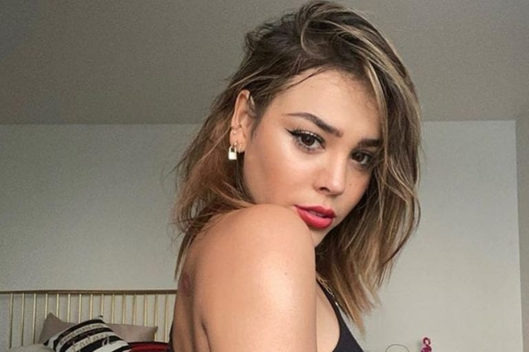 Critica Danna Paola instalación de vallas en Palacio Nacional