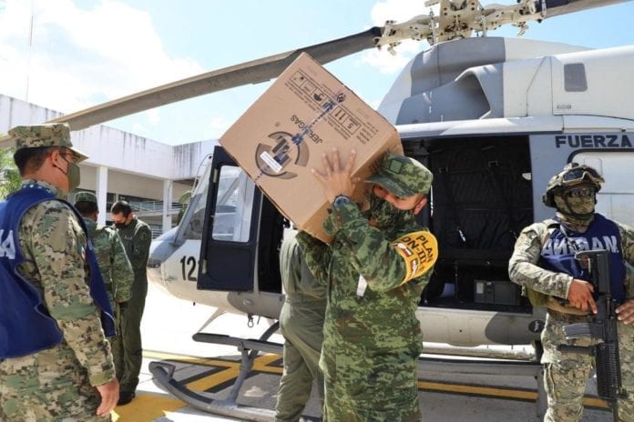Llegan a Quintana Roo más de 13 mil dosis de vacunas contra COVID-19