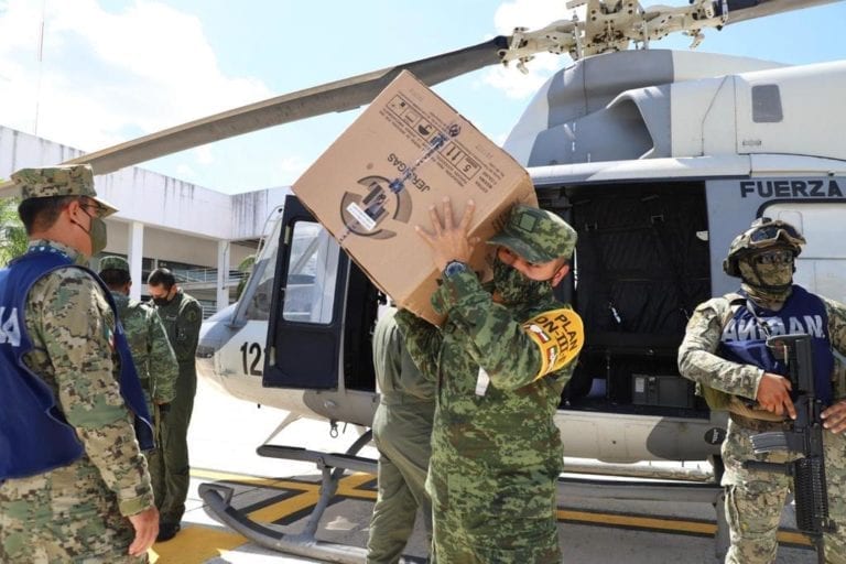 Llegan a Quintana Roo más de 13 mil dosis de vacunas contra COVID-19
