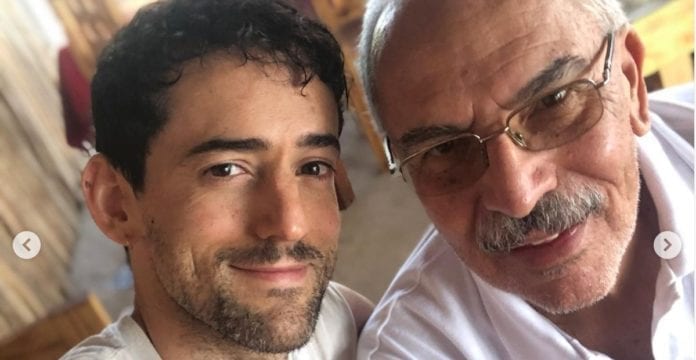 Luis Gerardo Méndez lamenta fallecimiento de su padre