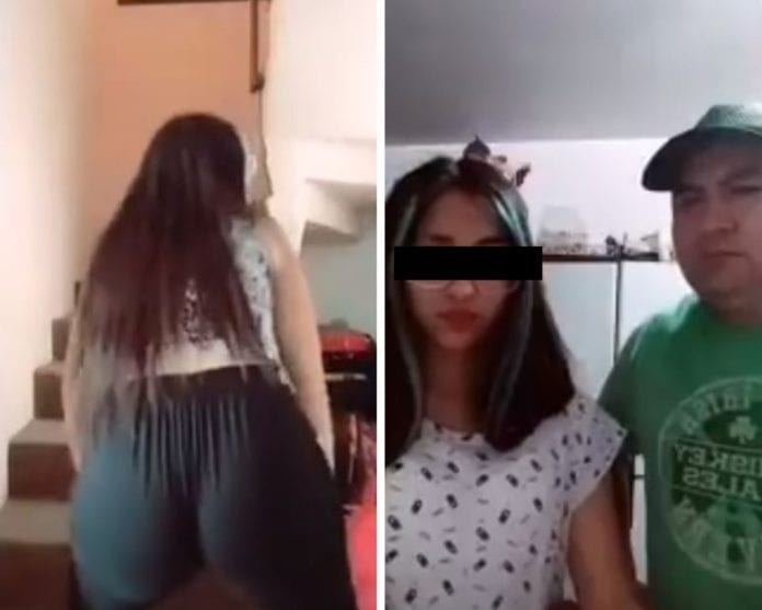 Padre obliga a su hija a pedir disculpas en redes por grabarse haciendo 'twerk'