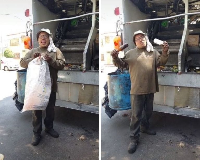 Video: Recolector de basura se vuelve viral en TikTok por sus recomendaciones