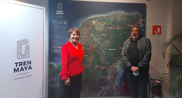 Las autoridades de Playa del Carmen refrendan su respaldo al Fondo Nacional de Fomento al Turismo y a su megaproyecto, el Tren Maya