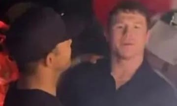 Captan a Luis Miguel de parranda con Canelo Álvarez