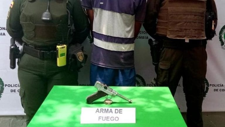 Asaltaba con una pistola de ‘la Alemania nazi’ valuada en medio millón de pesos