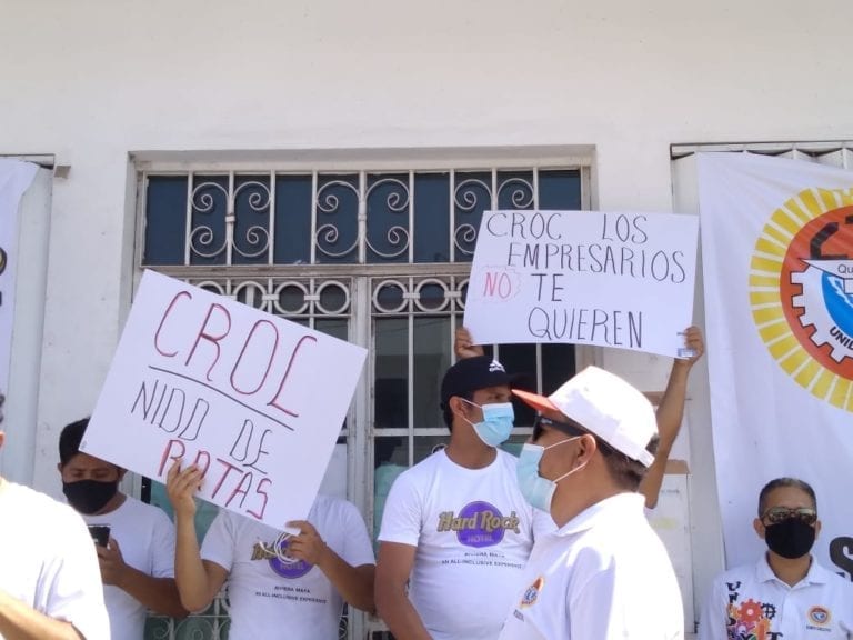 Rechazan trabajadores de Hard Rock su incorporación a la CROC
