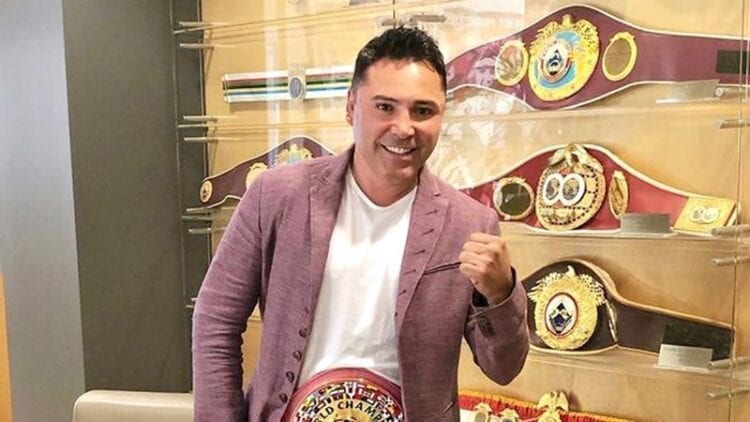 Prepara Óscar de la Hoya su regreso al cuadrilátero