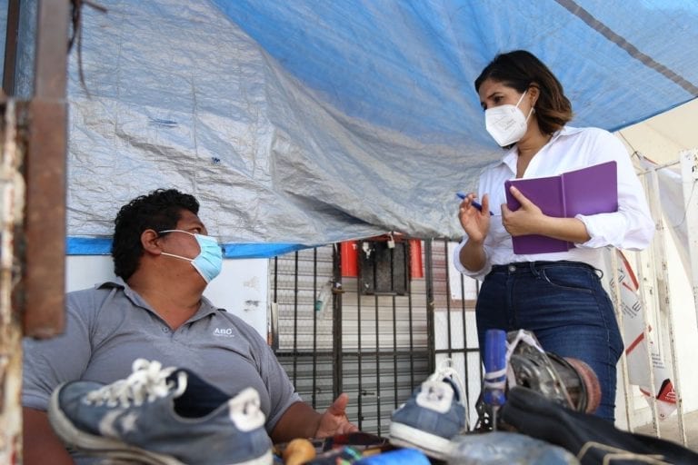 Estefanía Mercado ofrece ser una diputada que atienda necesidades