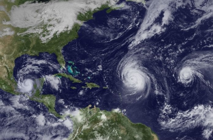 Pronostican otra activa temporada de huracanes en el Atlántico con 17 sistemas