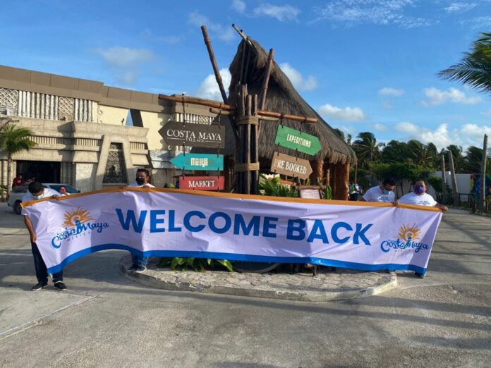 Se reactiva el segmento de cruceros en Mahahual