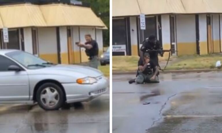 Policía mata a una joven afroamericana y minutos después se lanza al piso a llorar