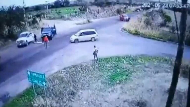 VIDEO: Monta CJNG retén falso en Zacatecas a plena luz del día