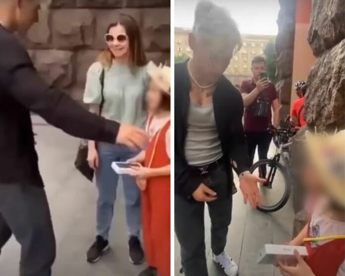 VIDEO: Tiktoker exige que le devuelvan iPhone que regaló a una niña para un video