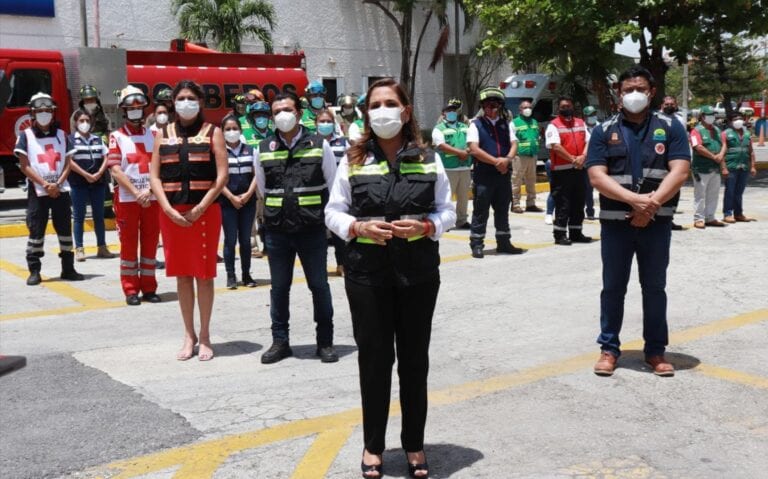 Cancún participa por primera vez en Simulacro Nacional 2021