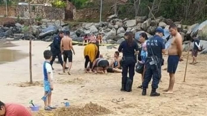Padre muere luego de salvar a su hijo que se ahogaba en la playa durante el Día del Padre