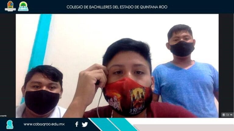 Cuatro alumnos mayas participarán en evento internacional virtual