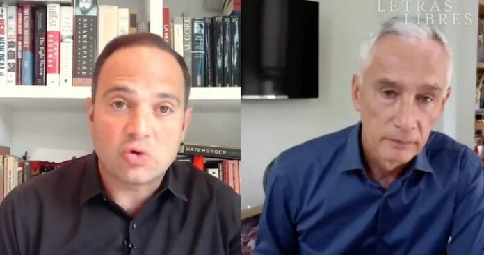 León Krauze cuestionó varias veces a Jorge Ramos sobre si AMLO era o no un dictador; el tambien periodista le respondió que no