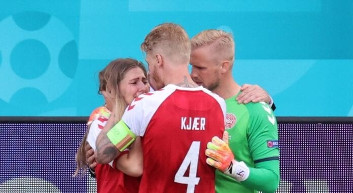 El mundo del futbol se detiene para brindar su apoyo a Christian Eriksen