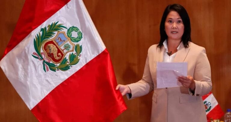 Fiscal de Perú pide prisión preventiva para candidata Keiko Fujimori