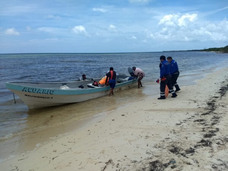 Pescador sufre descompresión en Cozumel luego de sumergirse a una profundidad de 30 metros