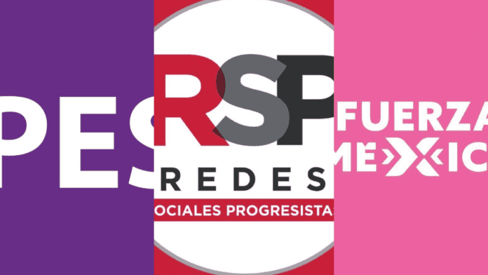 PES, RSP y Fuerza por México podrían perder sus registros como partidos políticos