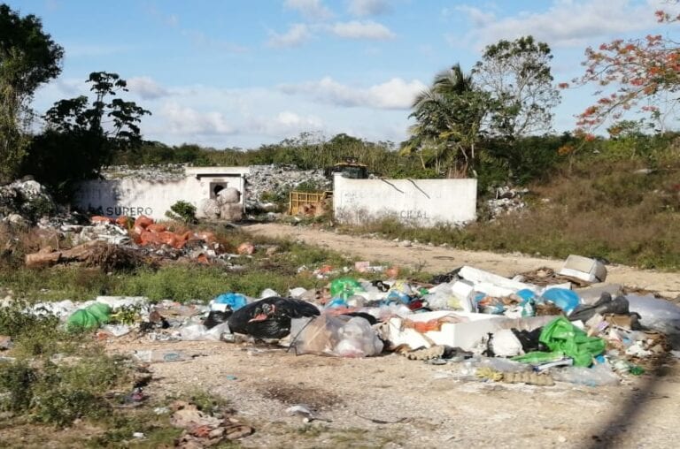 Preocupa saturación en relleno sanitario en Felipe Carrillo Puerto